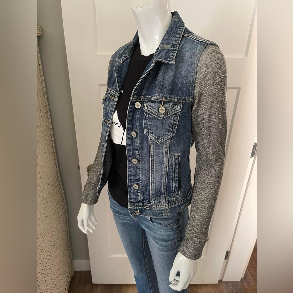 Silver Jean Jacket - Picture 5 of 6